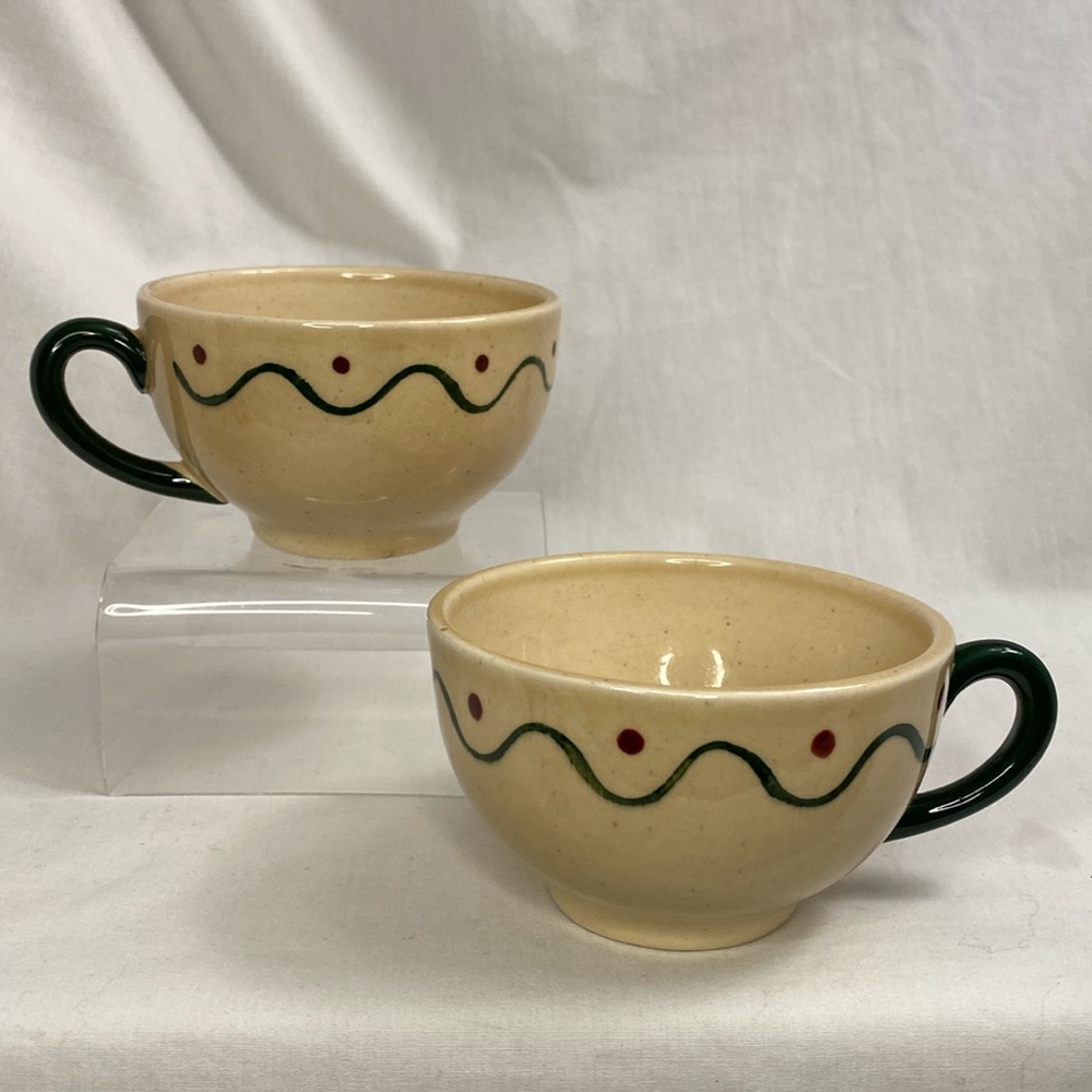 Metlox Poppytrail ~ Set of 2 California Coffee / Tea Cups